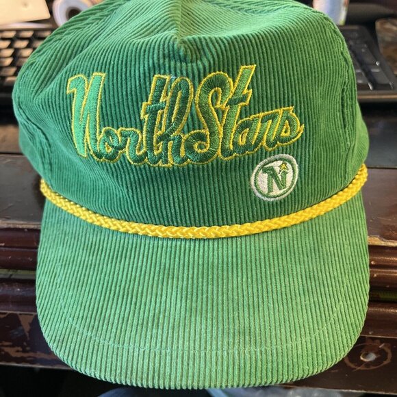 Xmnt 1980’s Minnesota North Stars NHL Hockey Green Hat Sports NHL Universal OSFA